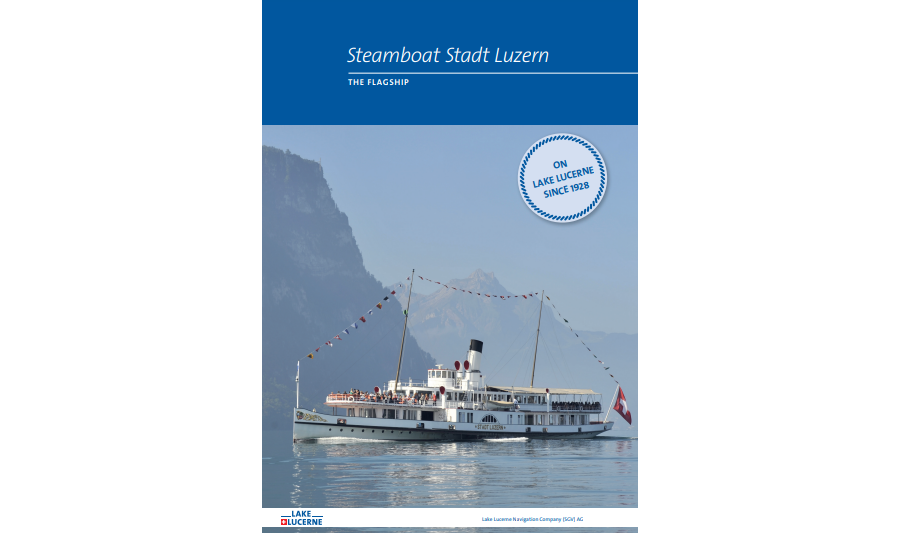 Fact Sheet: "Stadt Luzern" back on Lake Lucerne