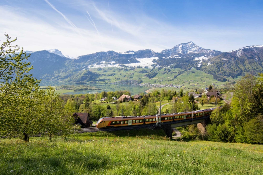 Bild: Voralpen-Express, Steinerberg, Ostschweiz