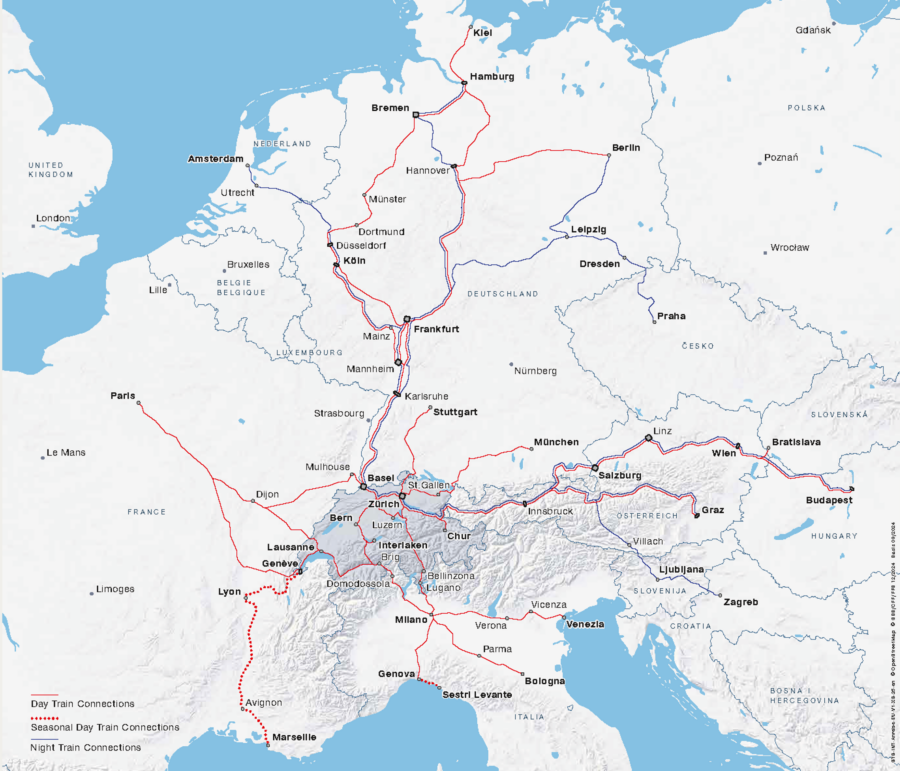 Map: International Arrival