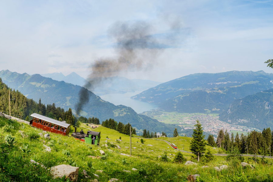 Bild: Dampfzahnradbahn Schynige Platte